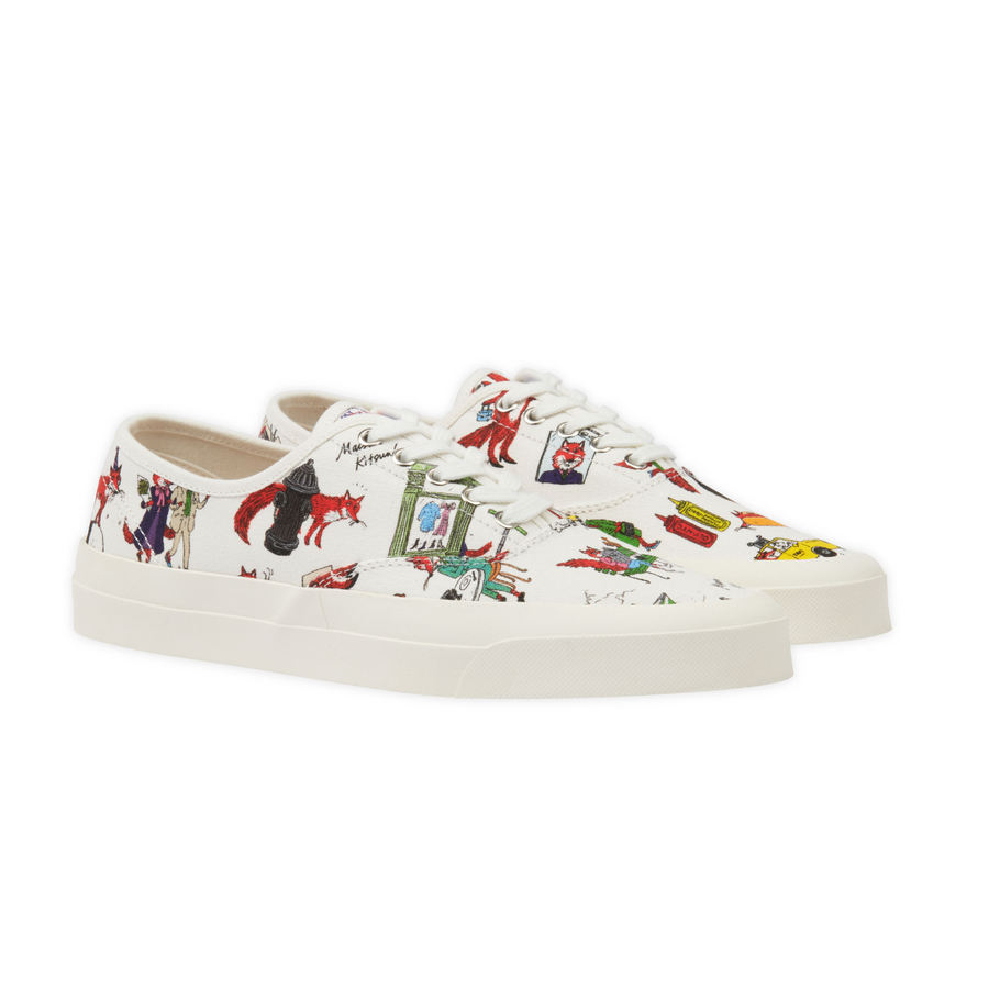 Oly All-Over Print Laced Sneakers Multico Design (women)