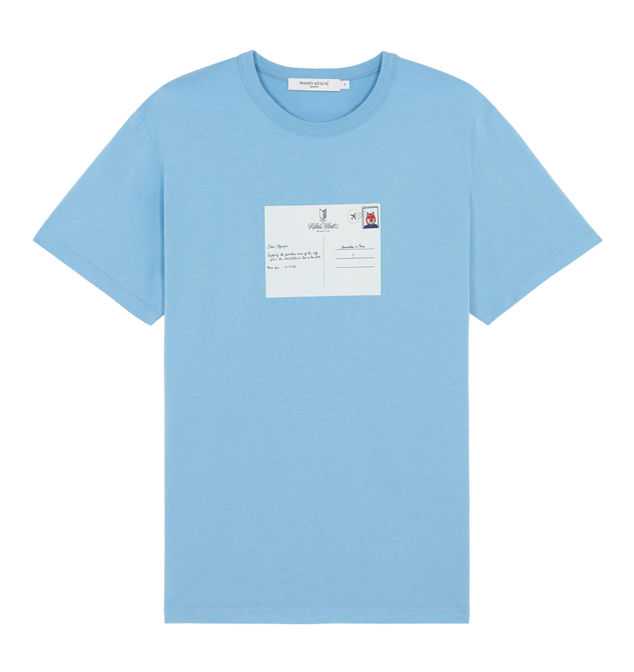 Oly Postcard Classic Tee-Shirt Baby Blue (men)