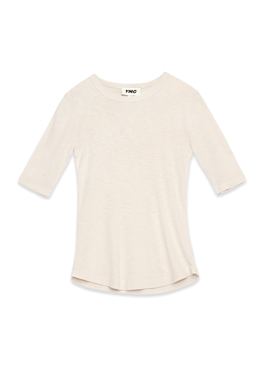 Charlotte Short-Sleeved T Shirt Ecru
