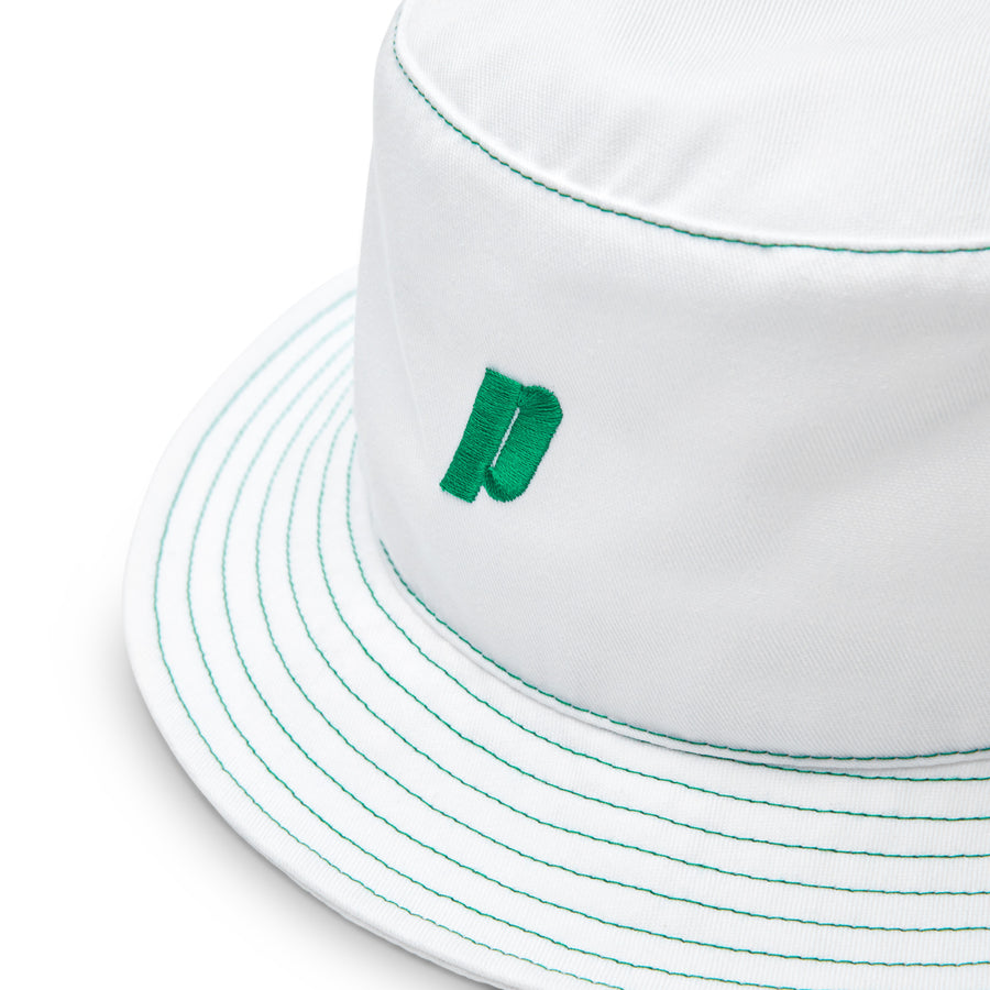Woven Rc X Prince Bucket Hat White