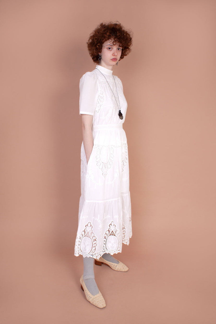 Lovage Dress White