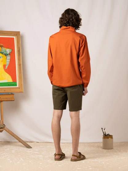 Inverness Cotton Twill Short Olive