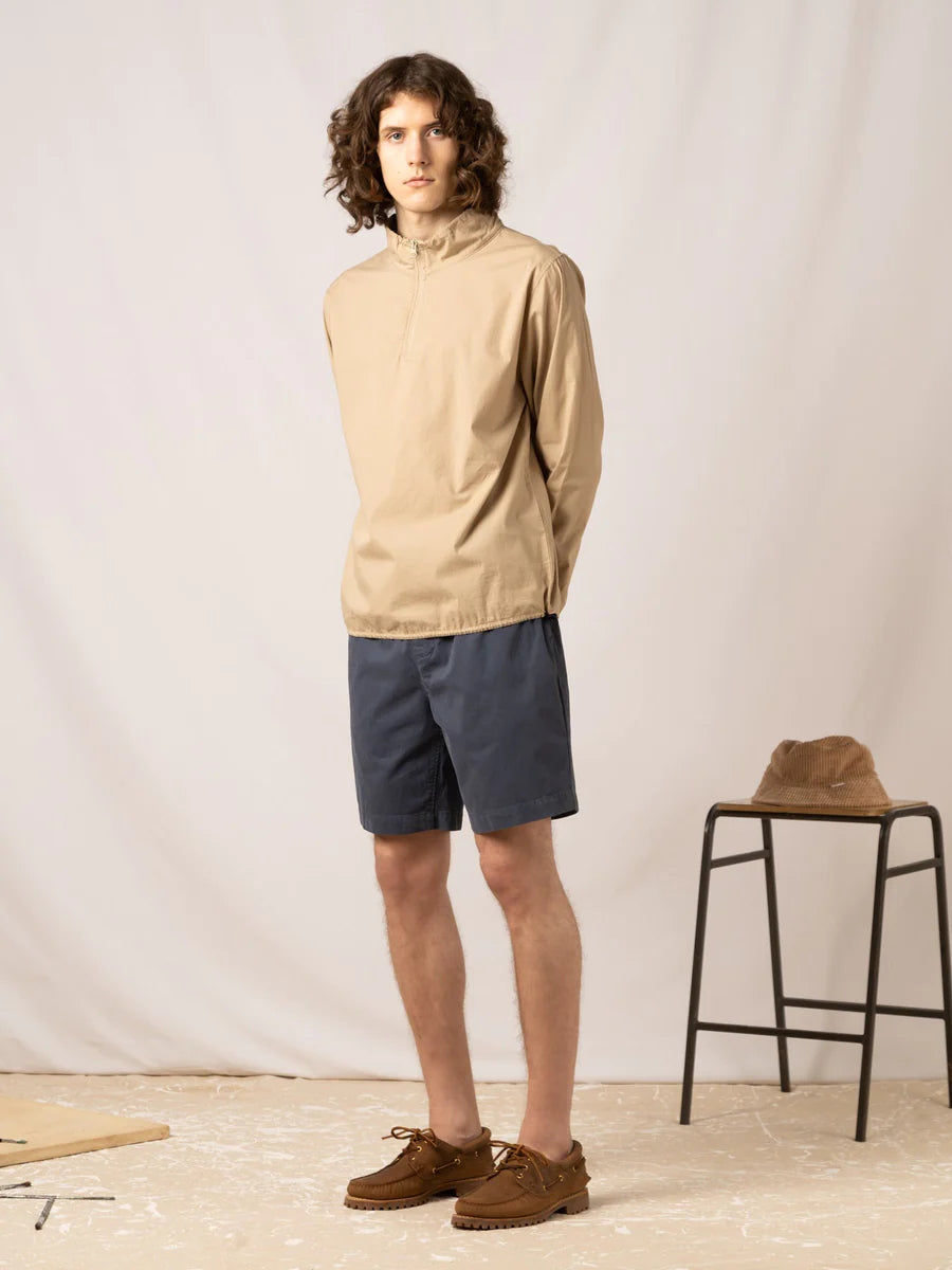 Inverness Cotton Twill Short Navy