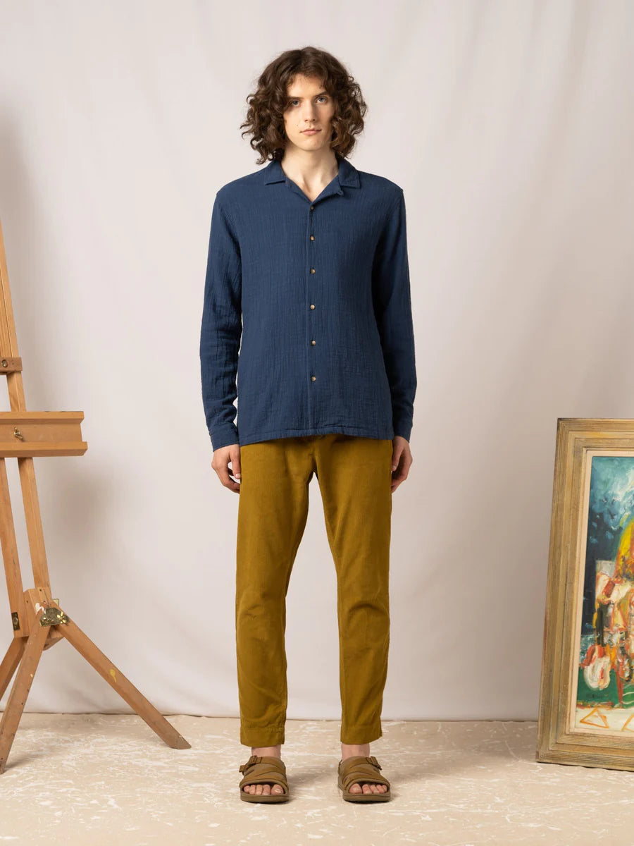 Tain Shirt Marine Blue