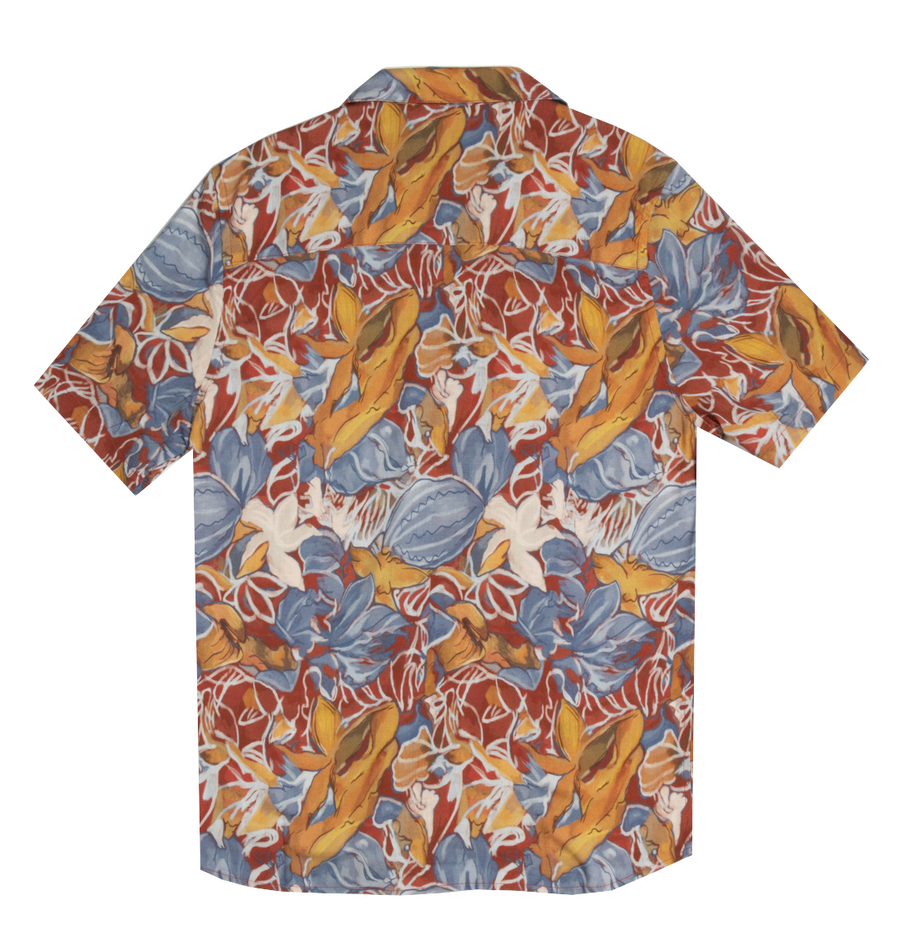 Didcot Shirt Rave Floral Red Multi