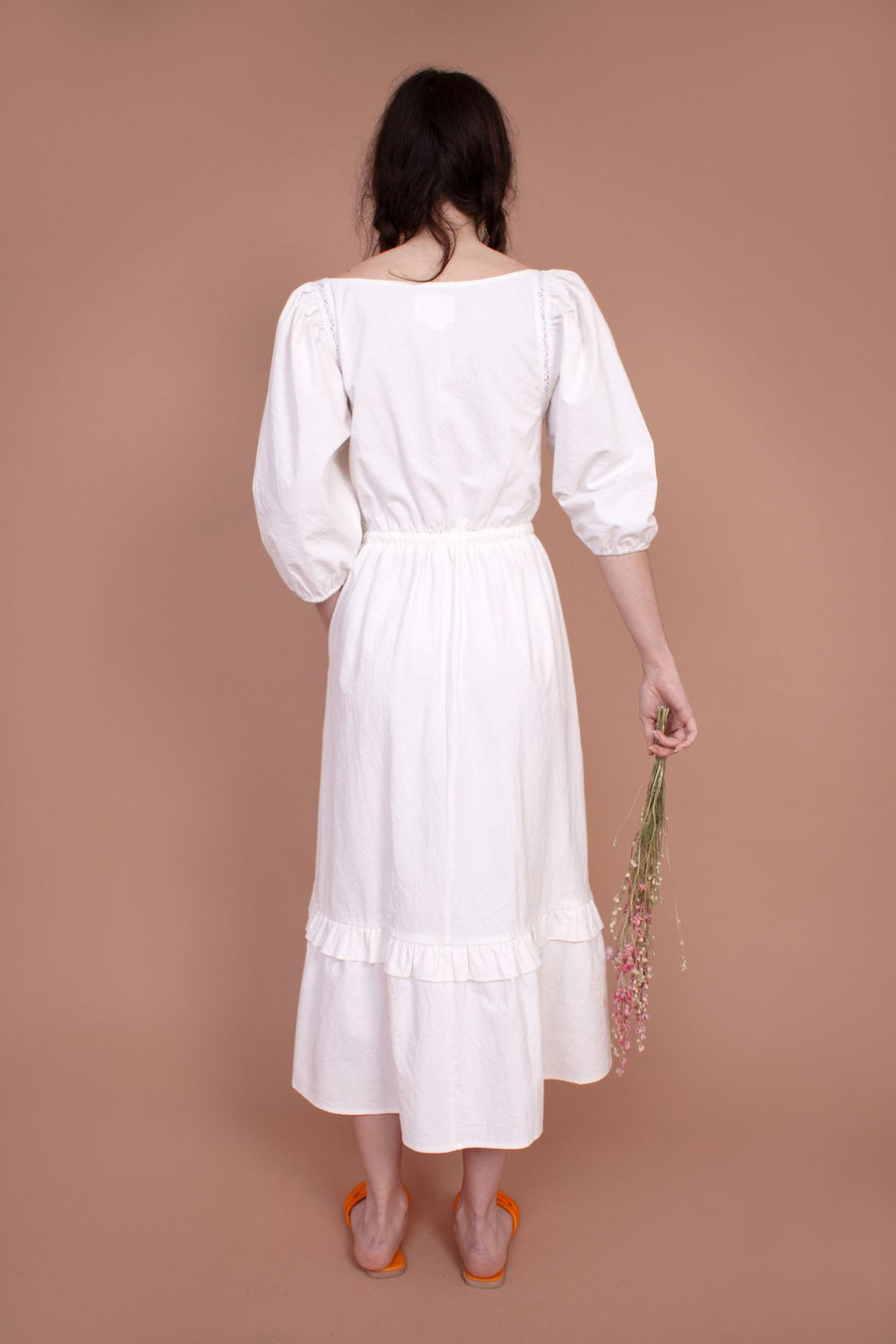 Francee Dress White