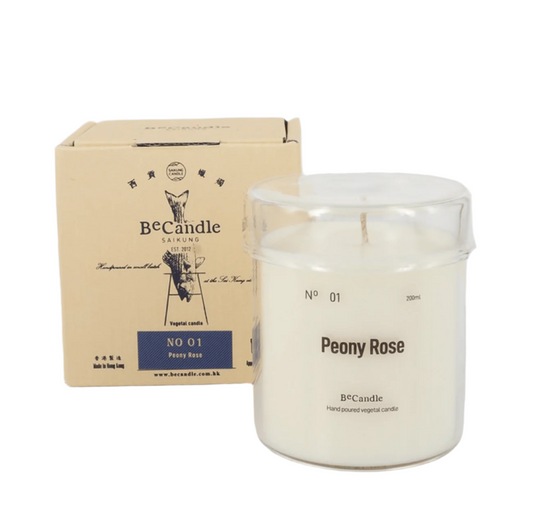 Peony Rose Scented Candle 200ml