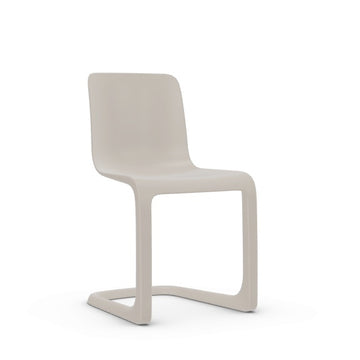 EVO-C (Full Plastic Chair, Ivory)