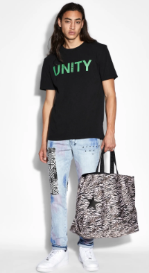 Unity Kash SS Tee Jet Black