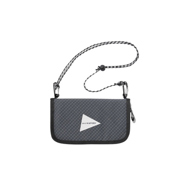 Reflective Rip Pouch Charcoal