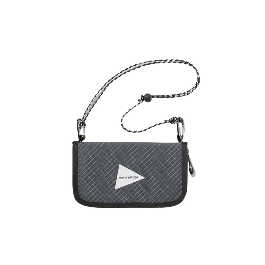Reflective Rip Pouch Charcoal