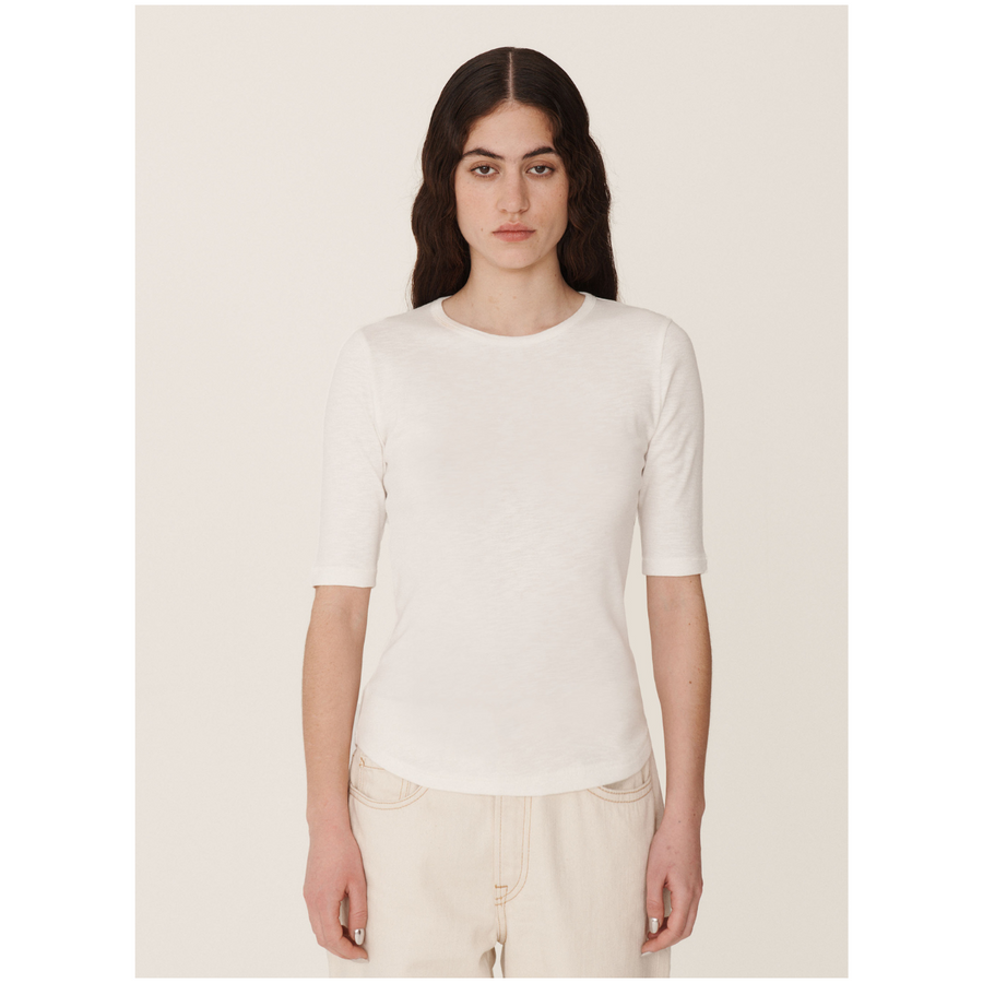 Charlotte Short Sleeved T-Shirt White