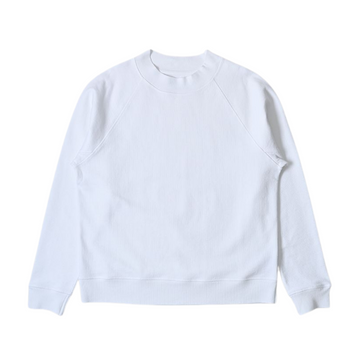 Sweatshirt Dry Loopback Jersey White
