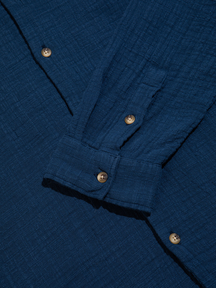 Tain Shirt Marine Blue