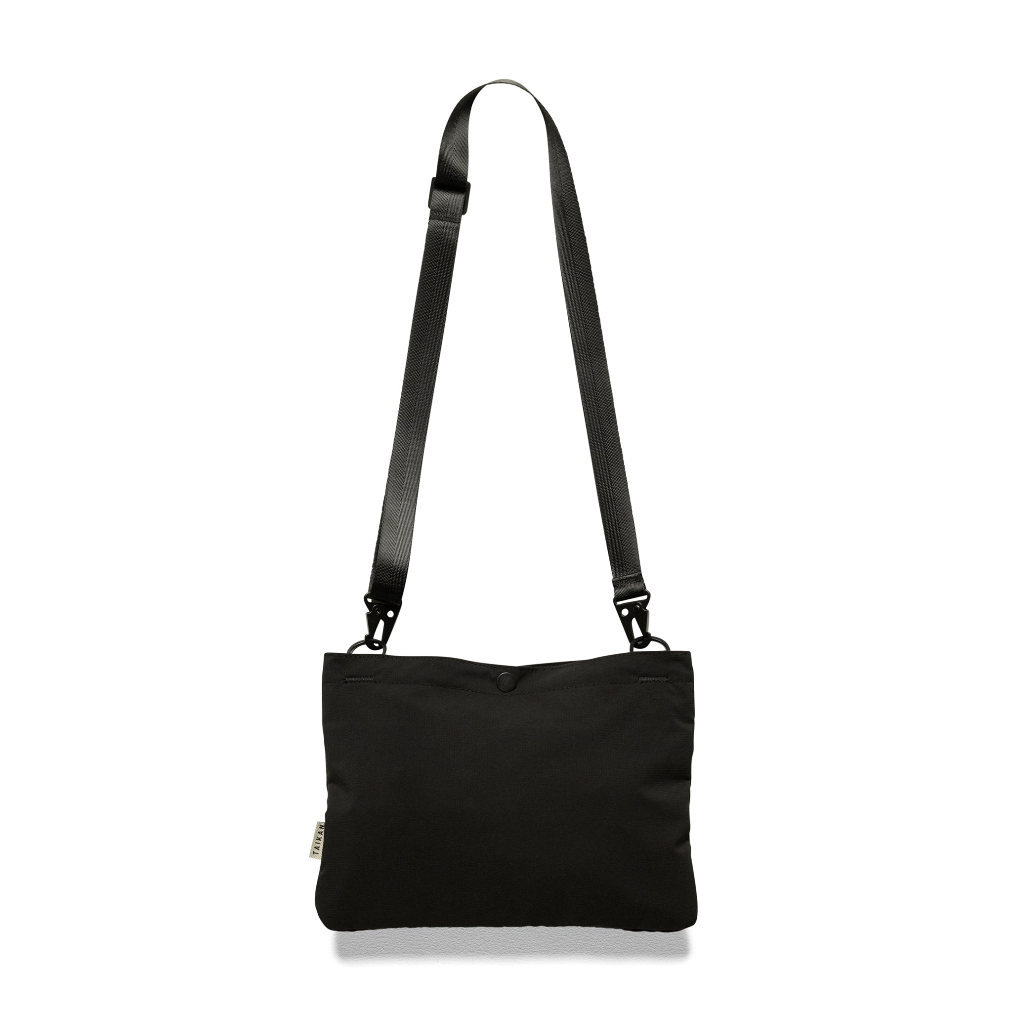 Taikan | shoulder bag for men - Sukhoi | Black Ripstop | kapok