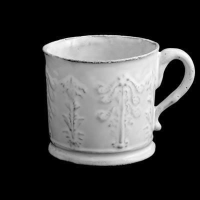 Colbert Medium Coffee Cup with Decoration