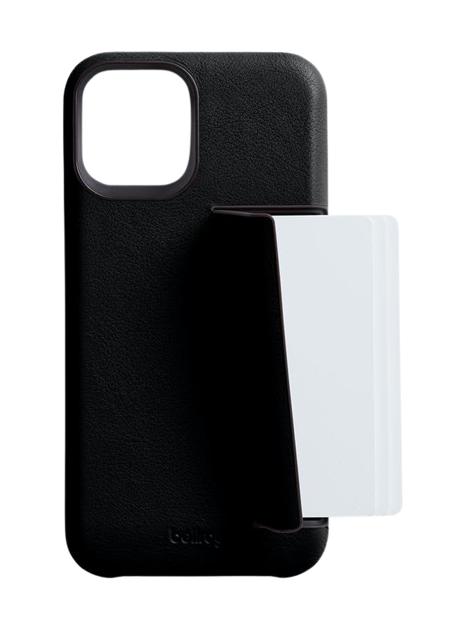 Phone Case - 3 card 12 or 12 Pro Black