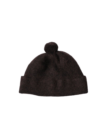 Felted Hat Shetland/Eix Conker OS