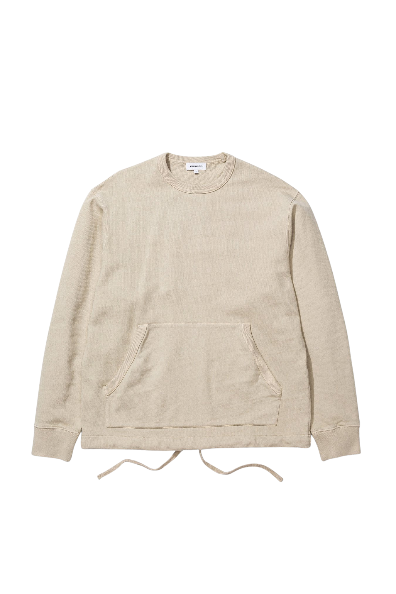 Norse Projects Fraser Tab Series Sweat Oatmeal