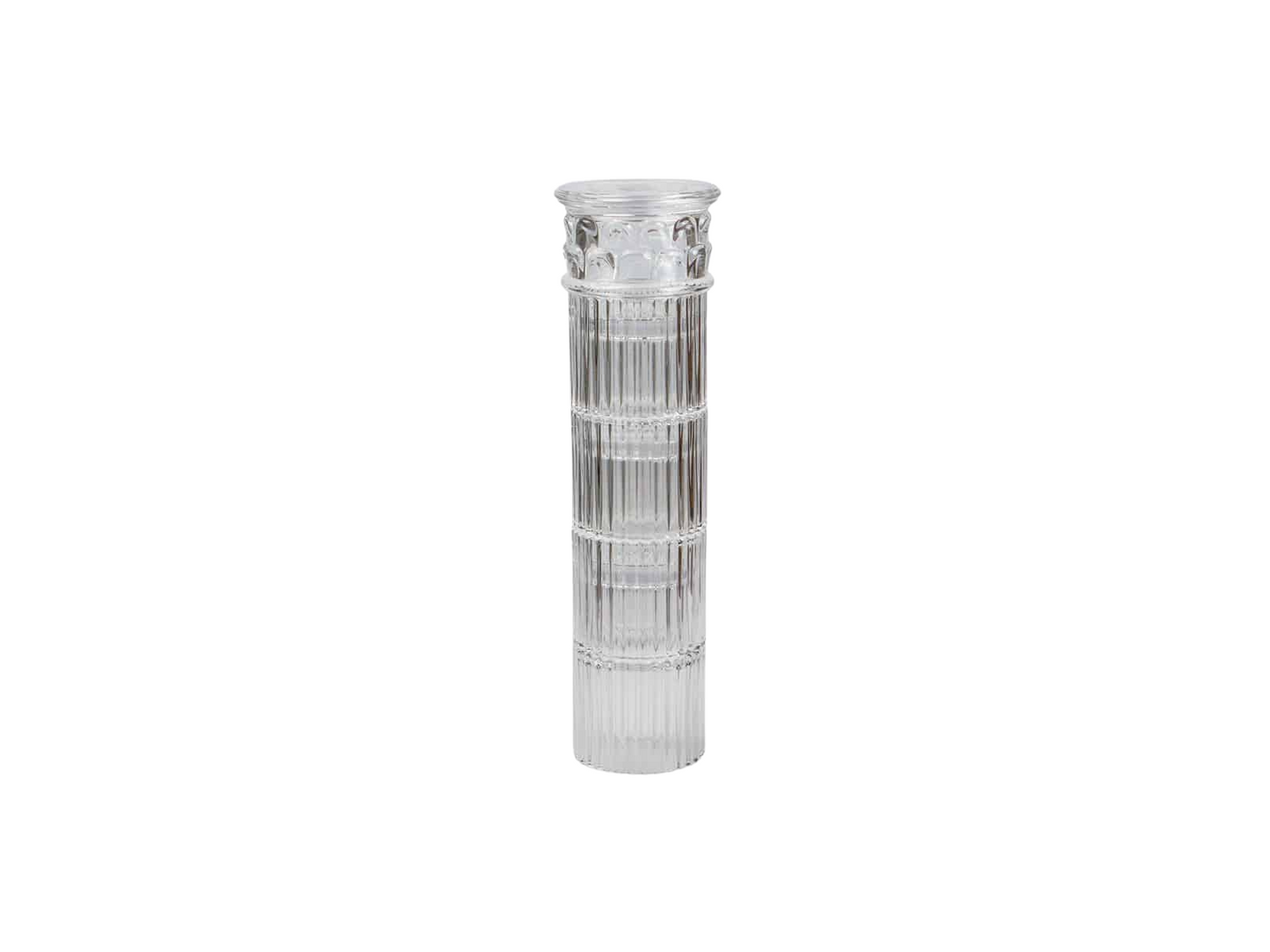 Hestia Set of 4 Stackable Glasses Transparent