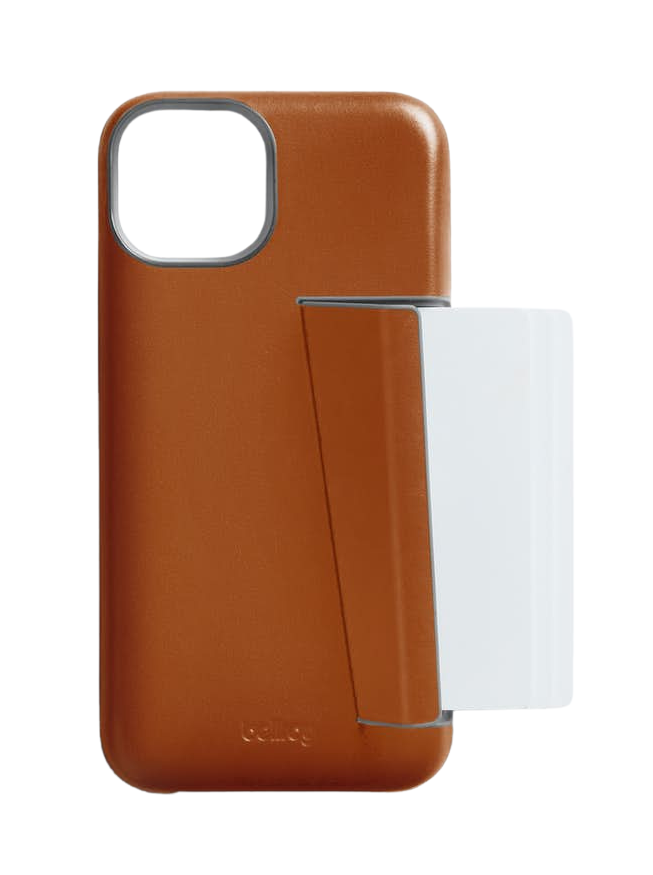 Phone Case 3 card iPhone 13 - Terracotta