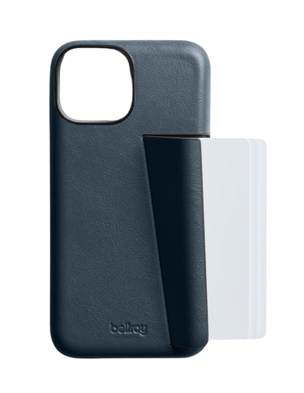 Phone Case 3 card iPhone 13 Mini - Basalt