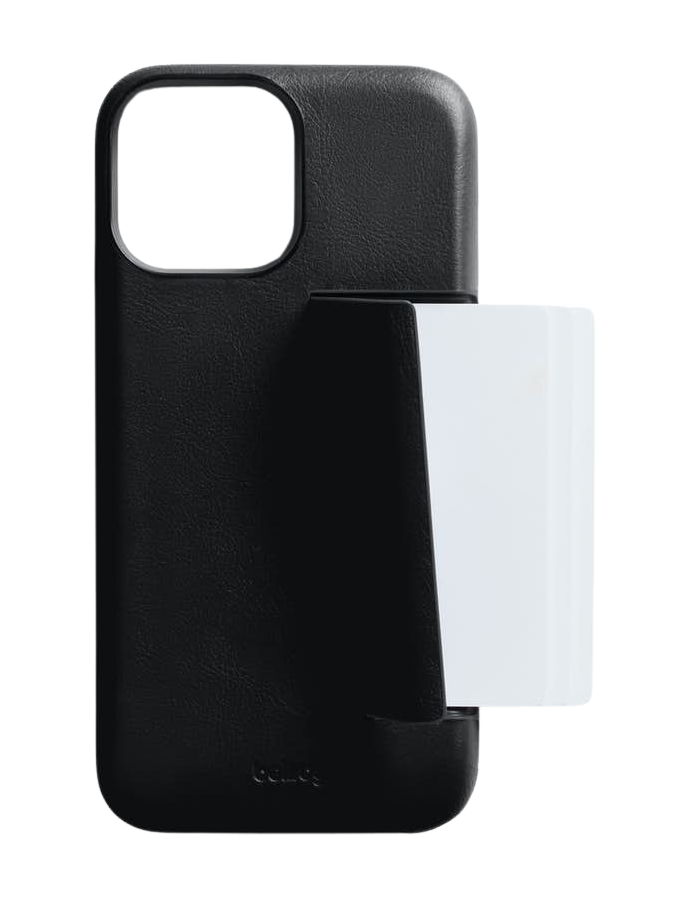 Phone Case 3 card iPhone 13 Pro Max - Black