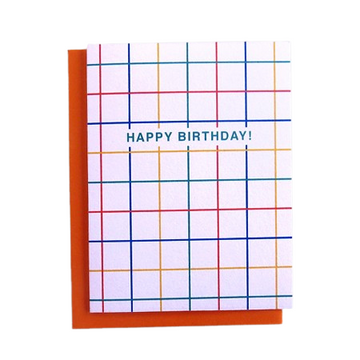 A2 Single Card Birthday Grid