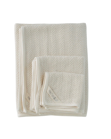 Herringbone Cotton Towel M