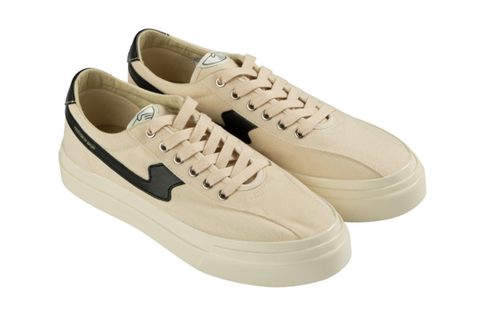 Ecru Black Dellow S Strike Canvas Sneakers (men)