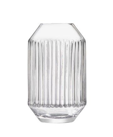 Rotunda Vase H15cm Clear