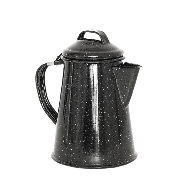 Enamel Kettle Negro