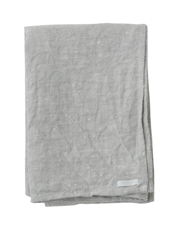 Linen Chambray Towel Grey L