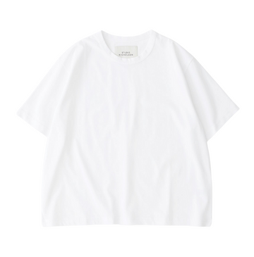 Womens Short Sleeve T-Shirt Off White