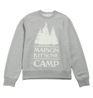Maxi MK Camp Regular Sweatshirt Grey Melange (men)
