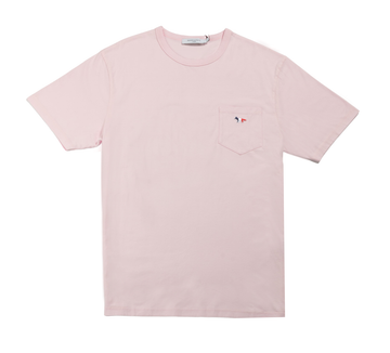 Tonal Fox Patch Classic Pocket Tee-Shirt Light Pink (men)