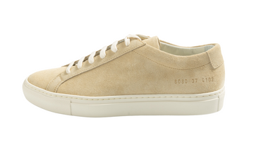 6080 Achilles Low In Suede Off White (women)