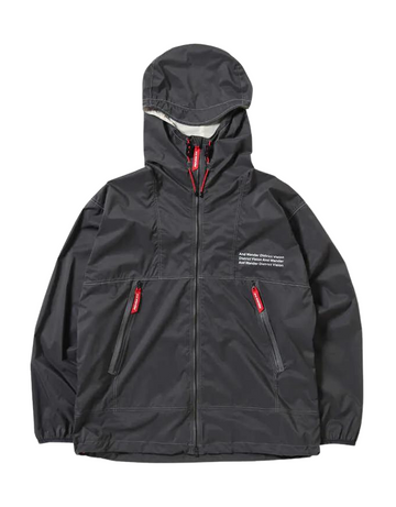 and wander District Vision x And Wander Pertex Wind Jacket Charcoal 1