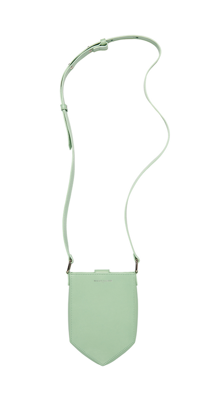 Neck Pouch Mist Green U