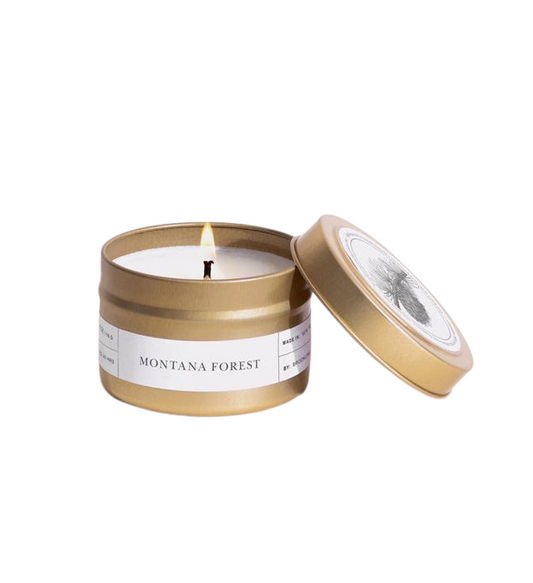 Montana Forest Travel Candle