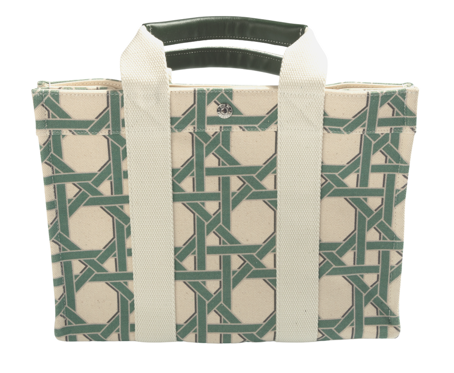 Tote Cannage Green M