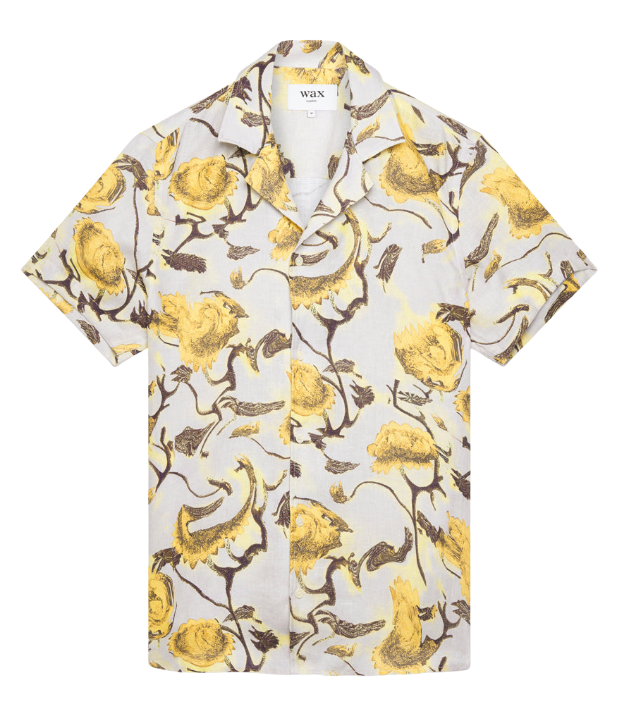 Didcot Shirt Distorted Floral Light