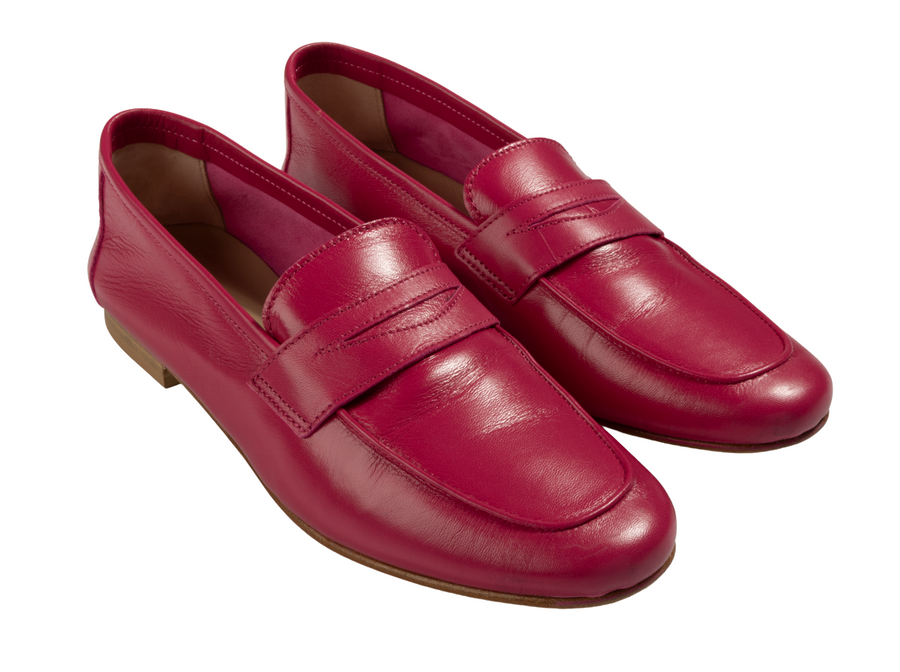 DUNI Scarpa Classic Loafer Ruby Red