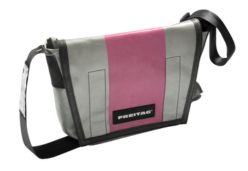 F11 LASSIE Messenger Bag S (Grey Pink)