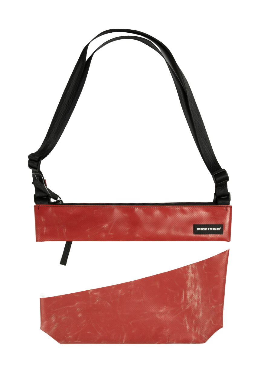 F553 LOU Shoulderbag Small (Red White)