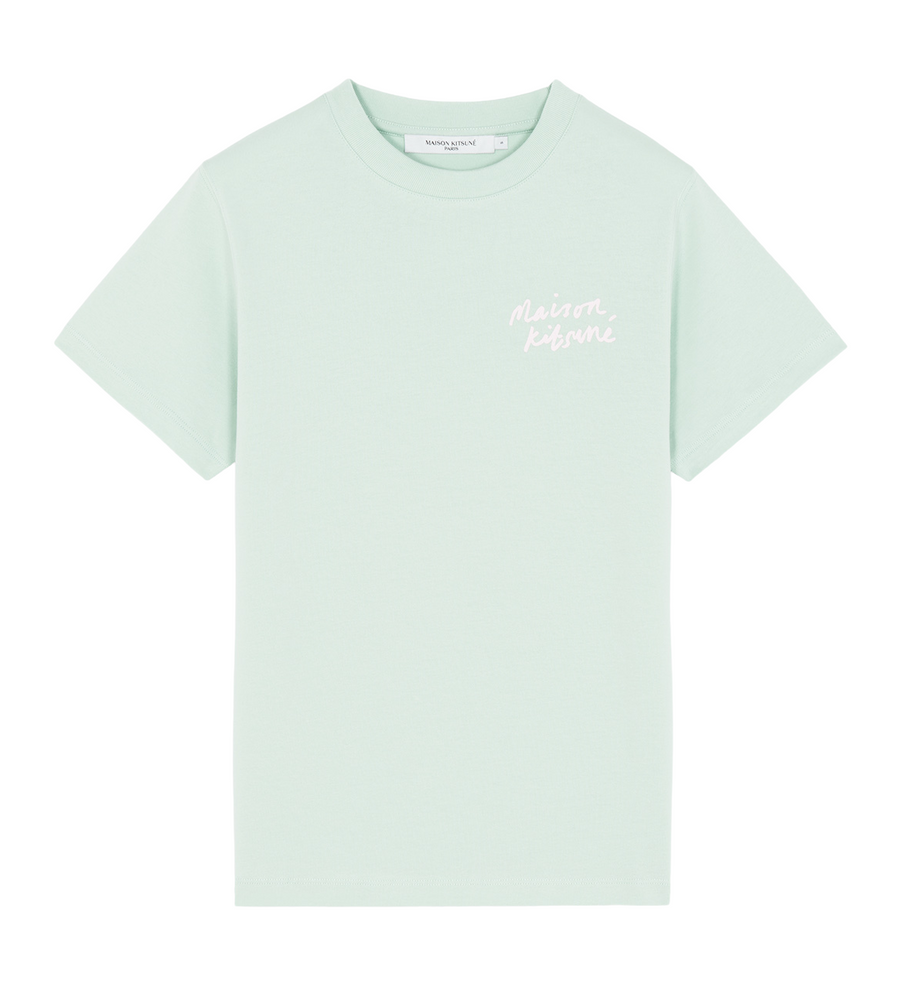 Mini Handwriting Classic Tee-Shirt Mist Green (women)