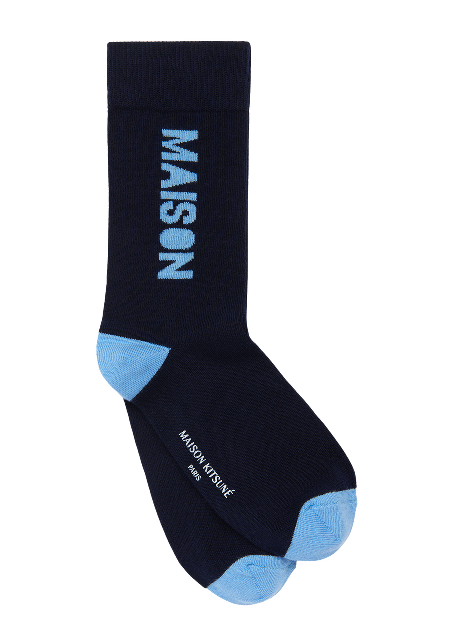 Socks Blue Navy