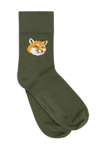 Fox Head Socks Dark Khaki
