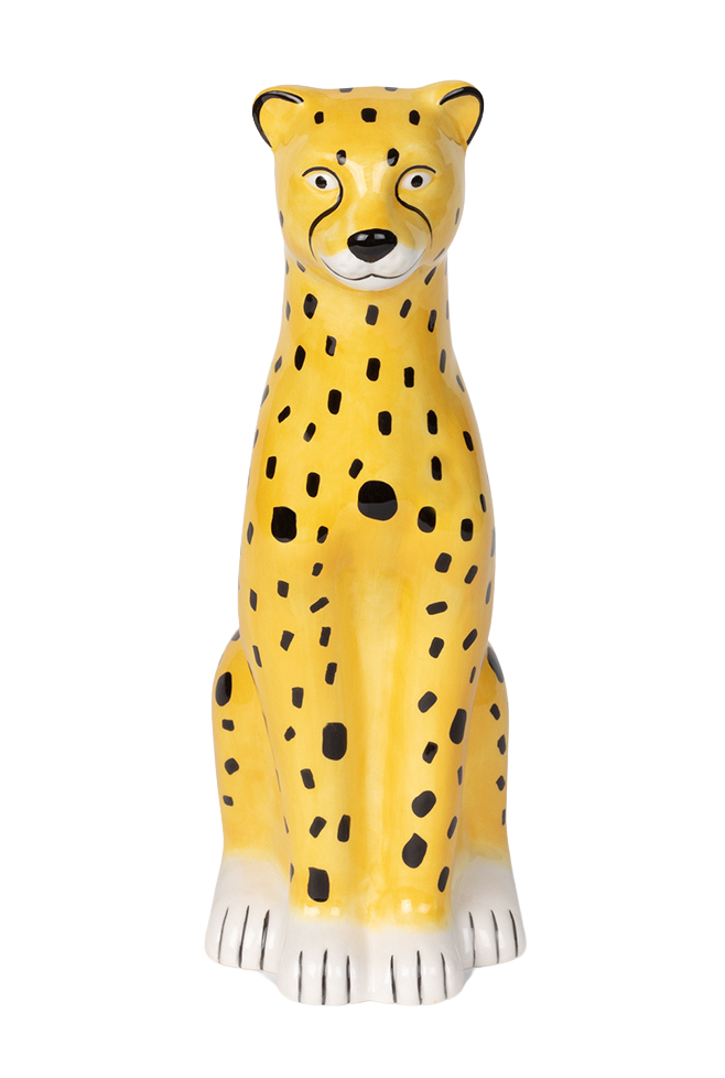 Cheetah Vase