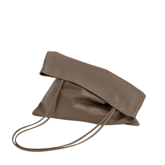Earth Slim Lamb Sak Woven Shoulder Bag